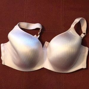 Avenue 46DD Satin stripe pink full coverage bra